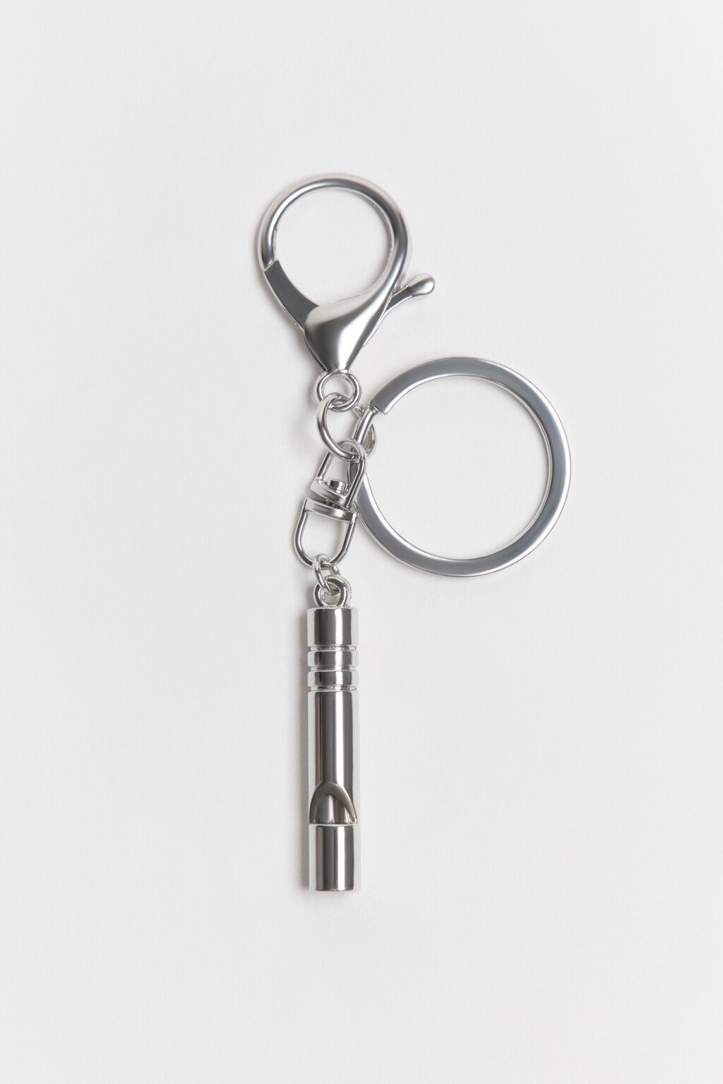 Брелок-обвес в виде свистка - цвет серый - 1