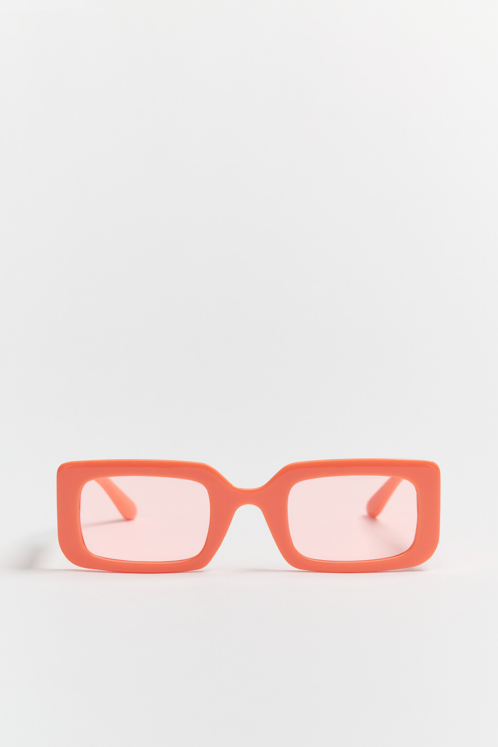 Очки солнцезащитные в квадратной оправе - цвет розовый - 2