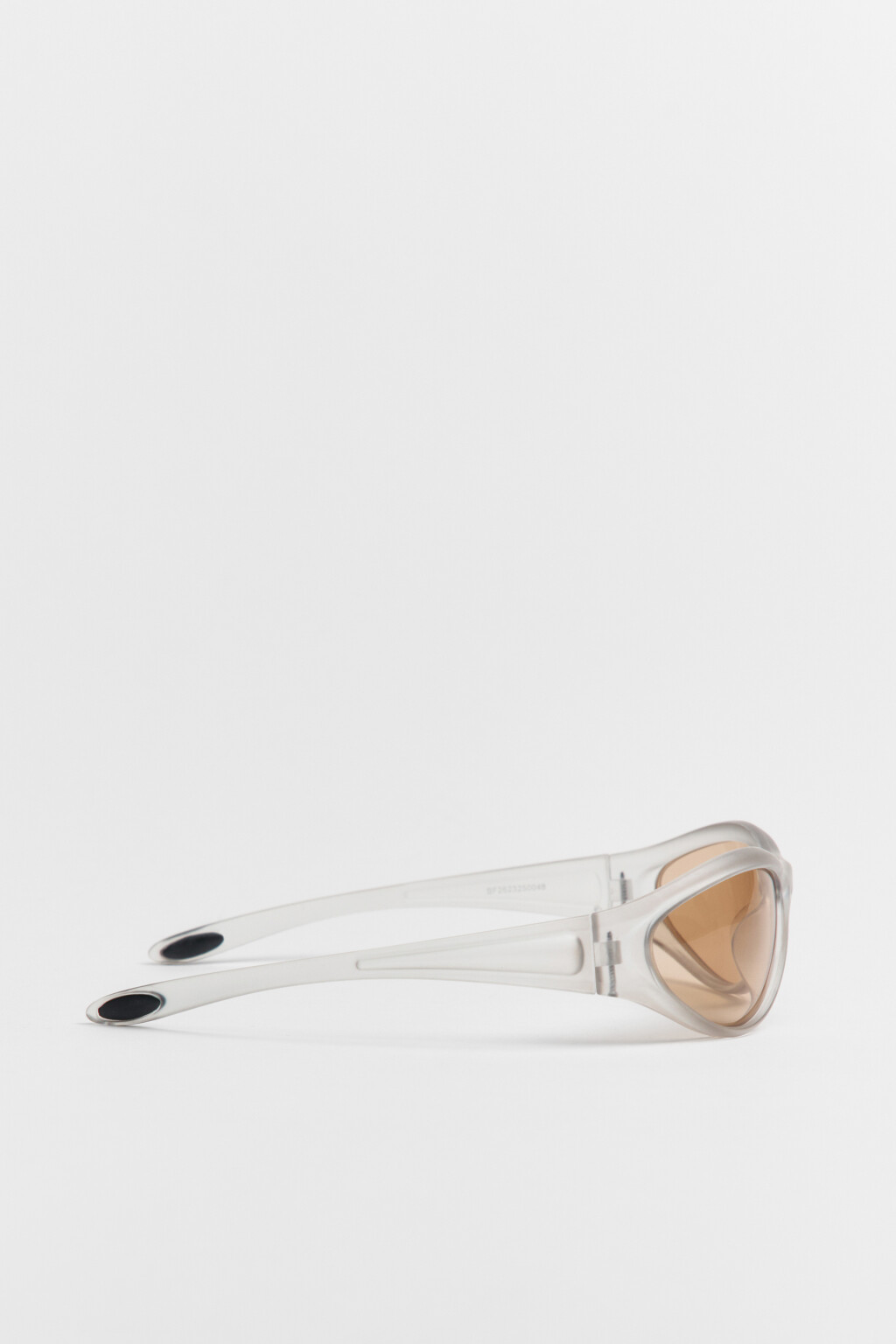 Очки солнцезащитные с полупрозрачной оправе - цвет серый - 4