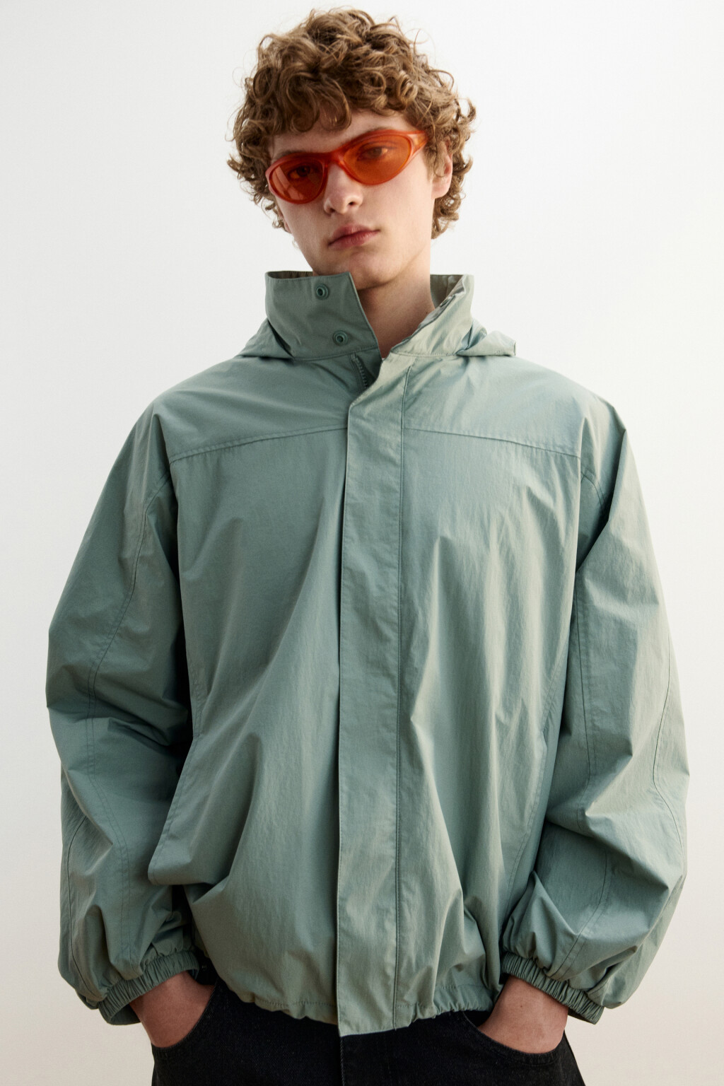 Очки солнцезащитные с полупрозрачной оправе - цвет мультиколор - 2