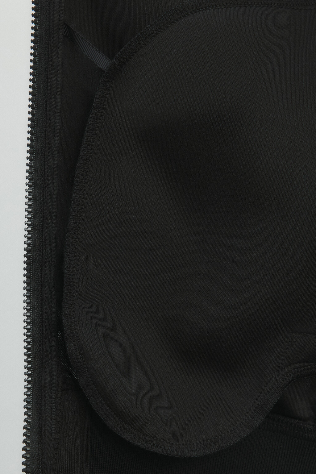 Куртка-олимпийка спортивная с лампасами - цвет черный - 8