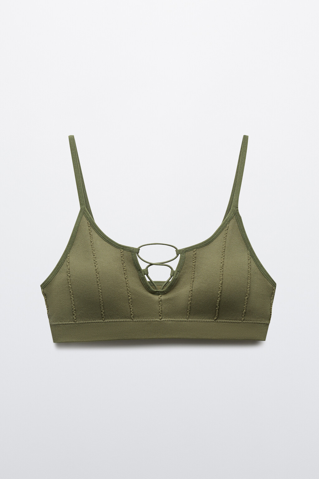 бюстгальтер купальный женский - цвет зеленый - 5