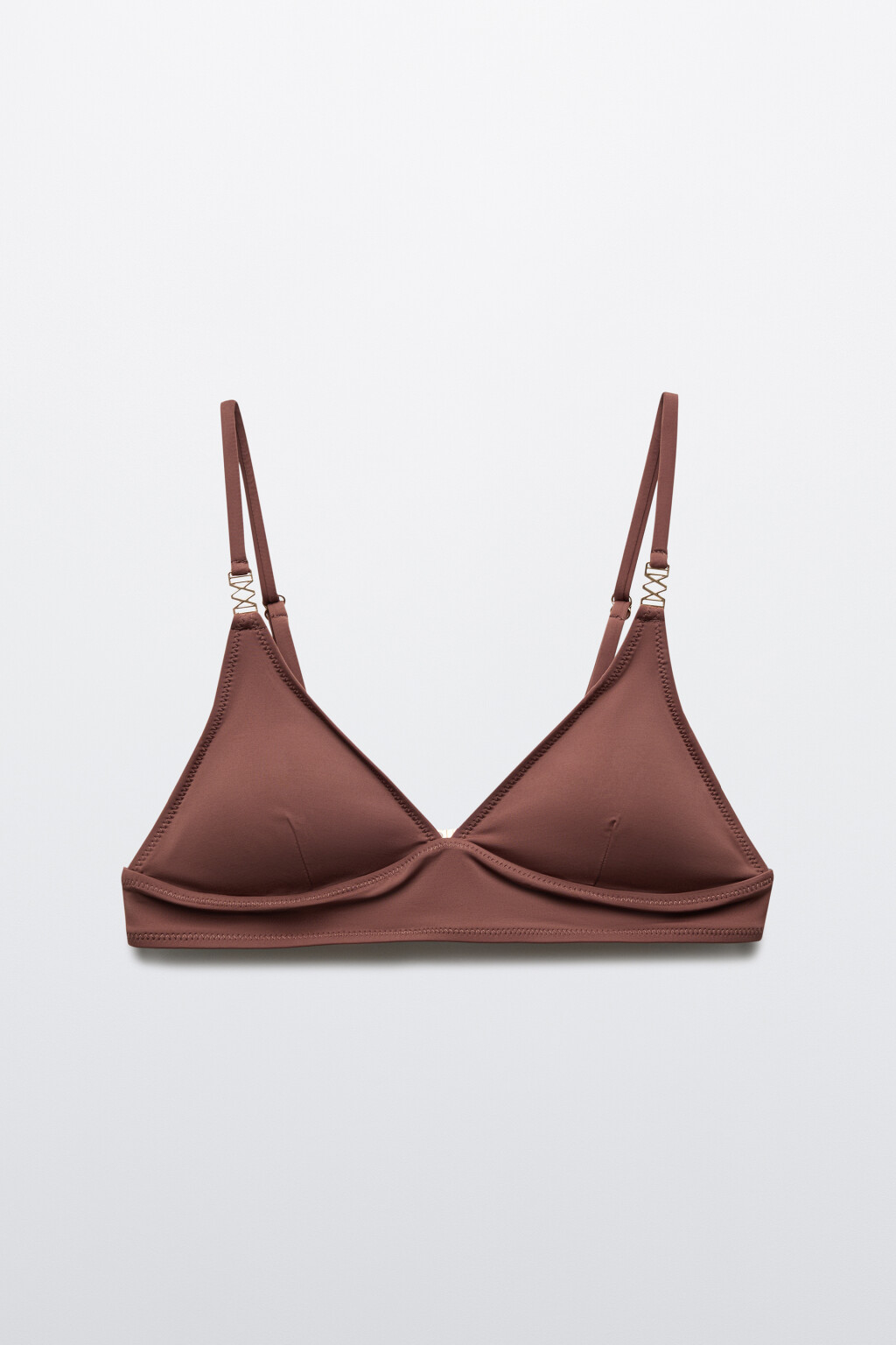 Трусы-танга купальные с высокой посадкой - цвет коричневый - 5