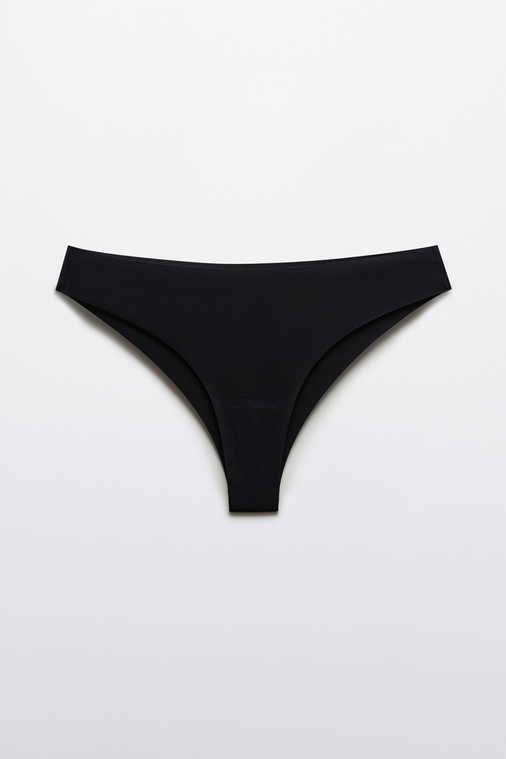 Трусы-танга со средней посадкой - цвет черный - 5