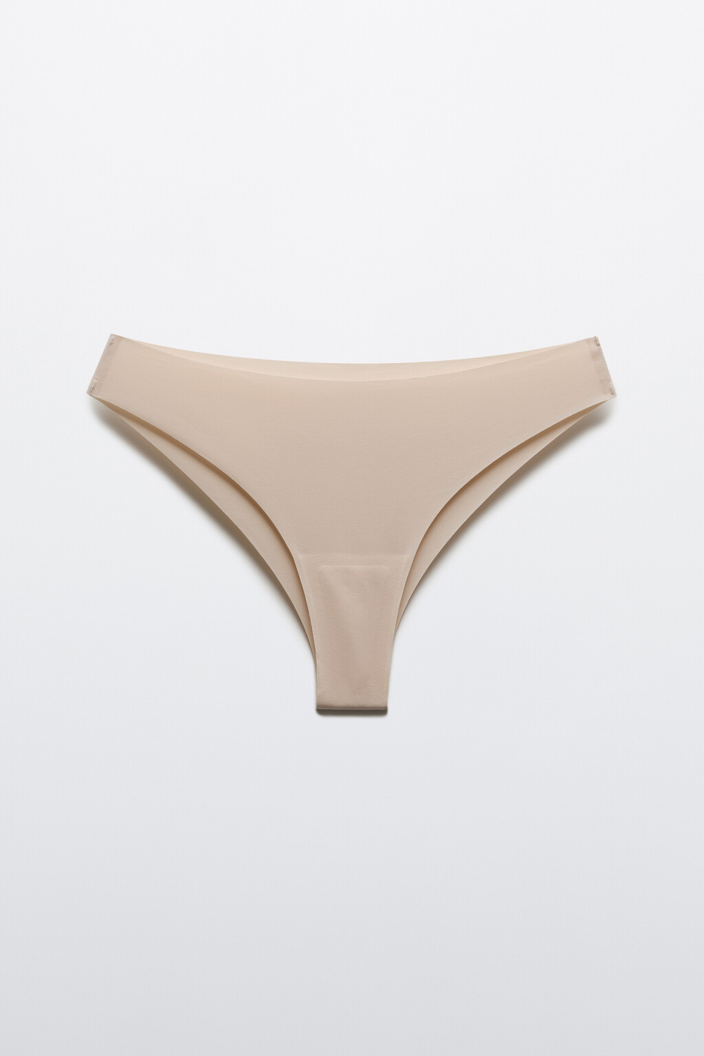 Трусы-танга со средней посадкой - цвет молочный - 5
