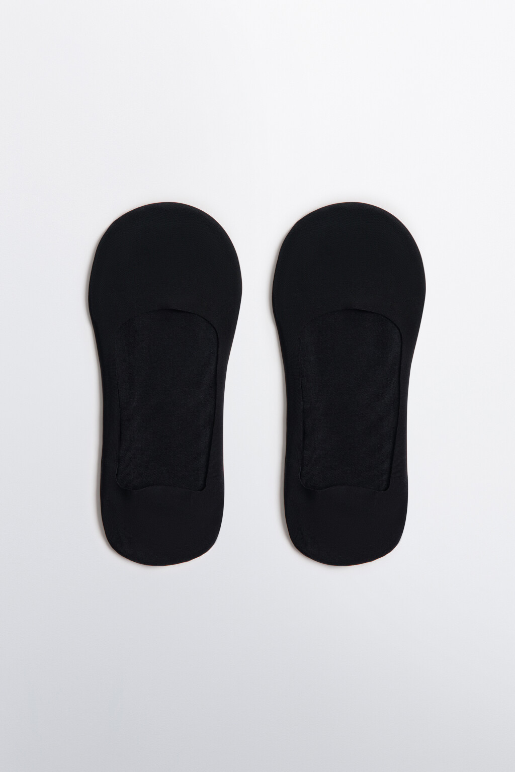 Носки-подследники базовые - цвет черный - 1
