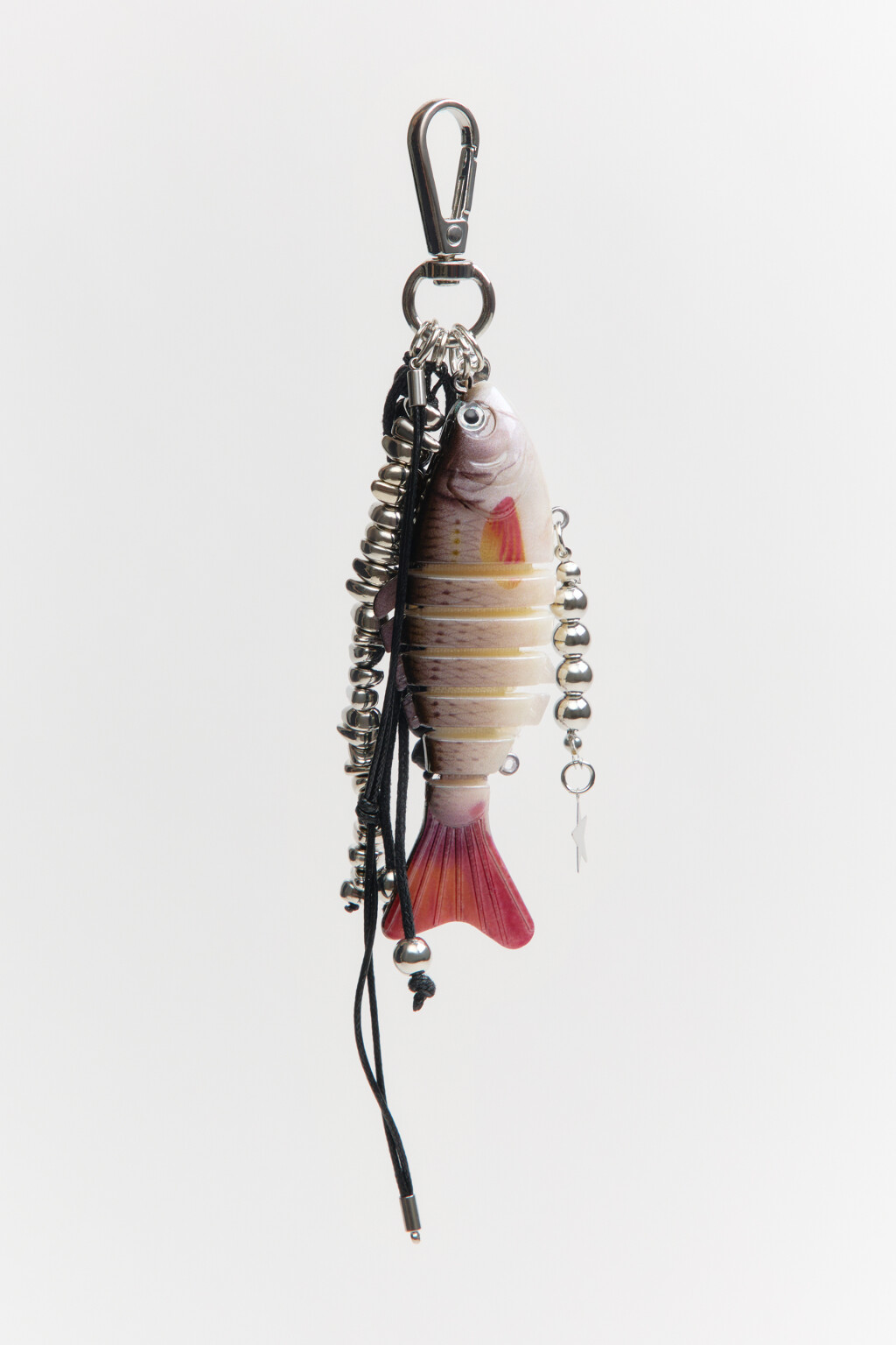 Брелок-обвес с рыбой и подвесками - цвет мультиколор - 1
