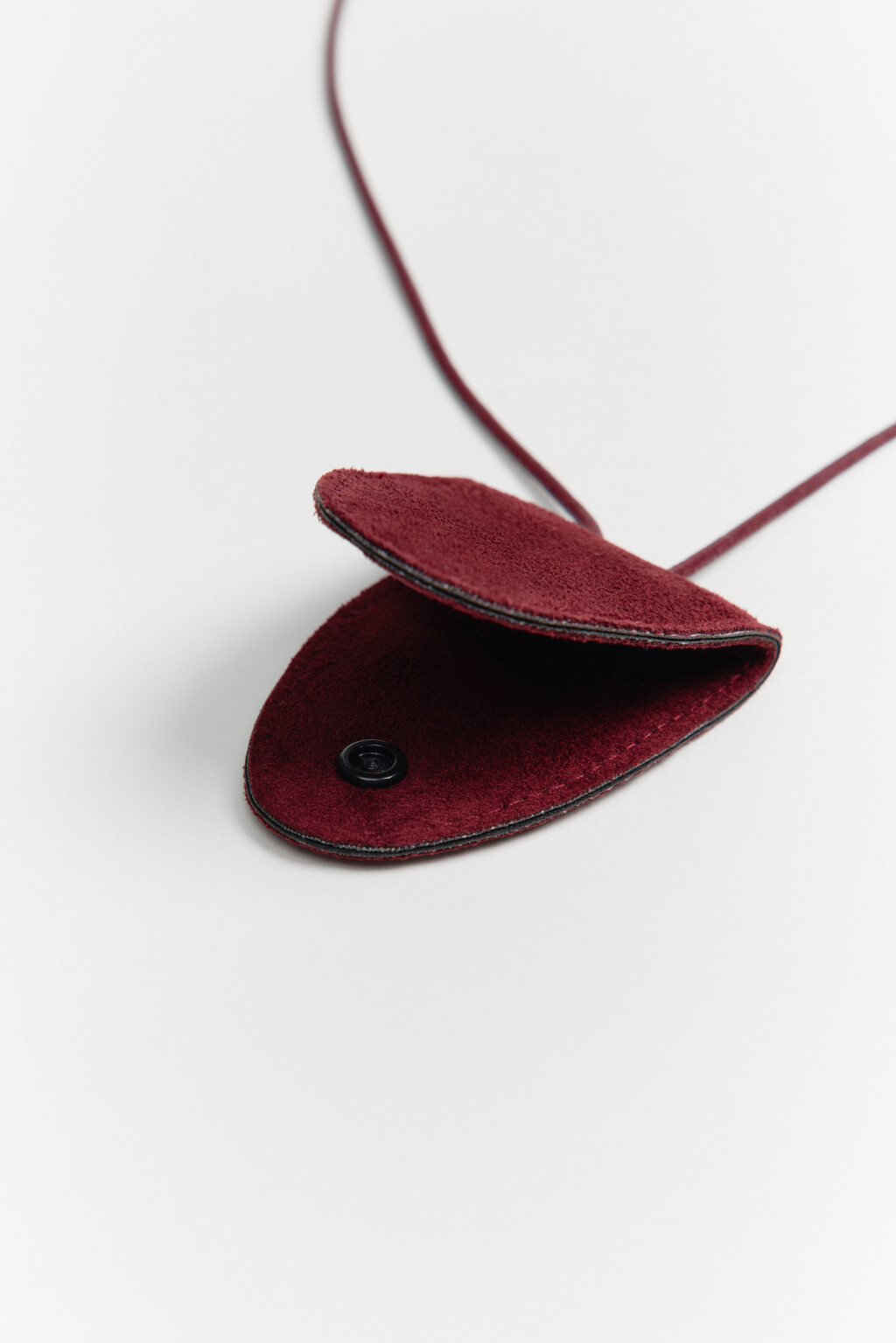 Подвеска-держатель для очков - цвет бордовый - 2