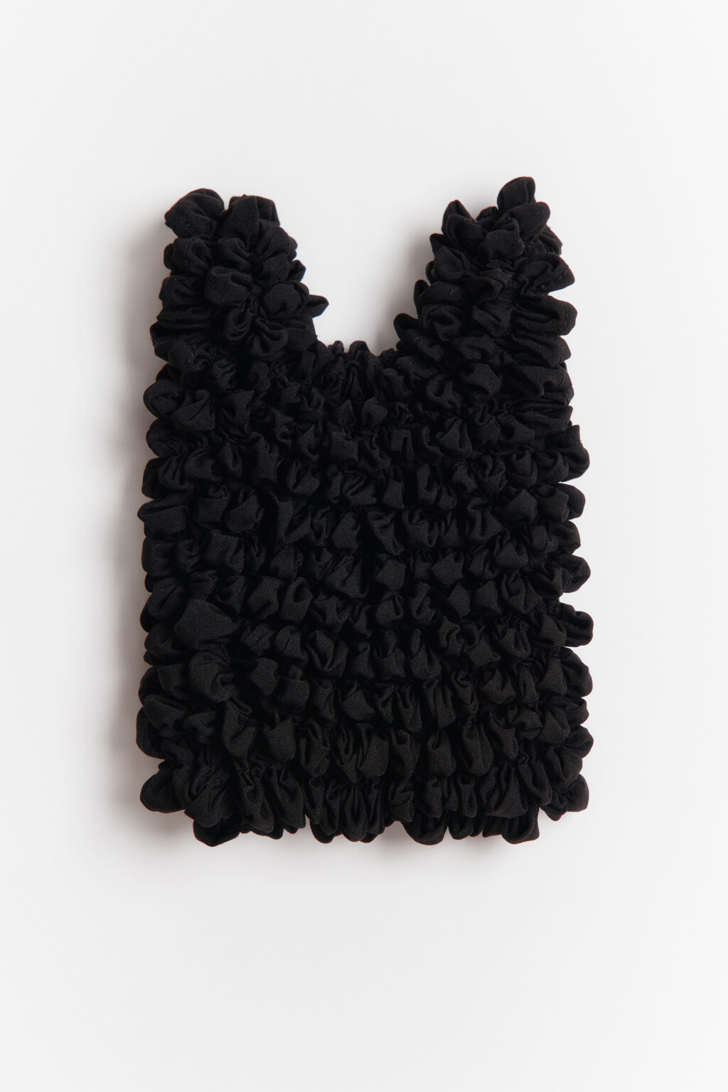 Сумка-мешок стретчевая - цвет черный - 1