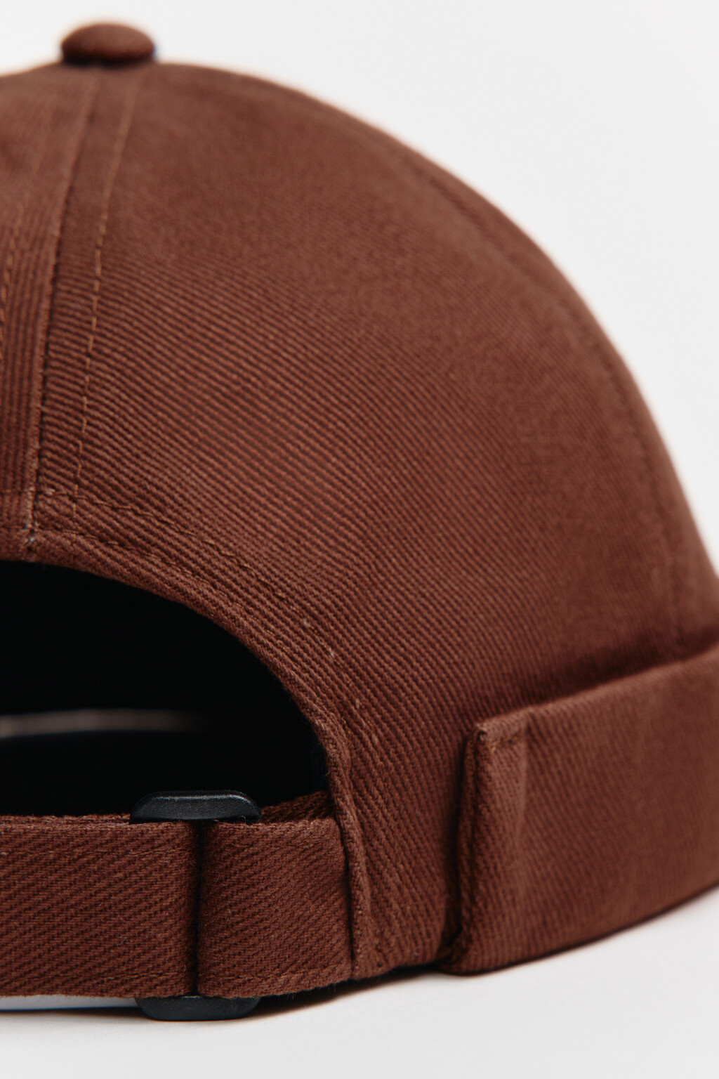 Кепка-докер хлопковая - цвет коричневый - 3