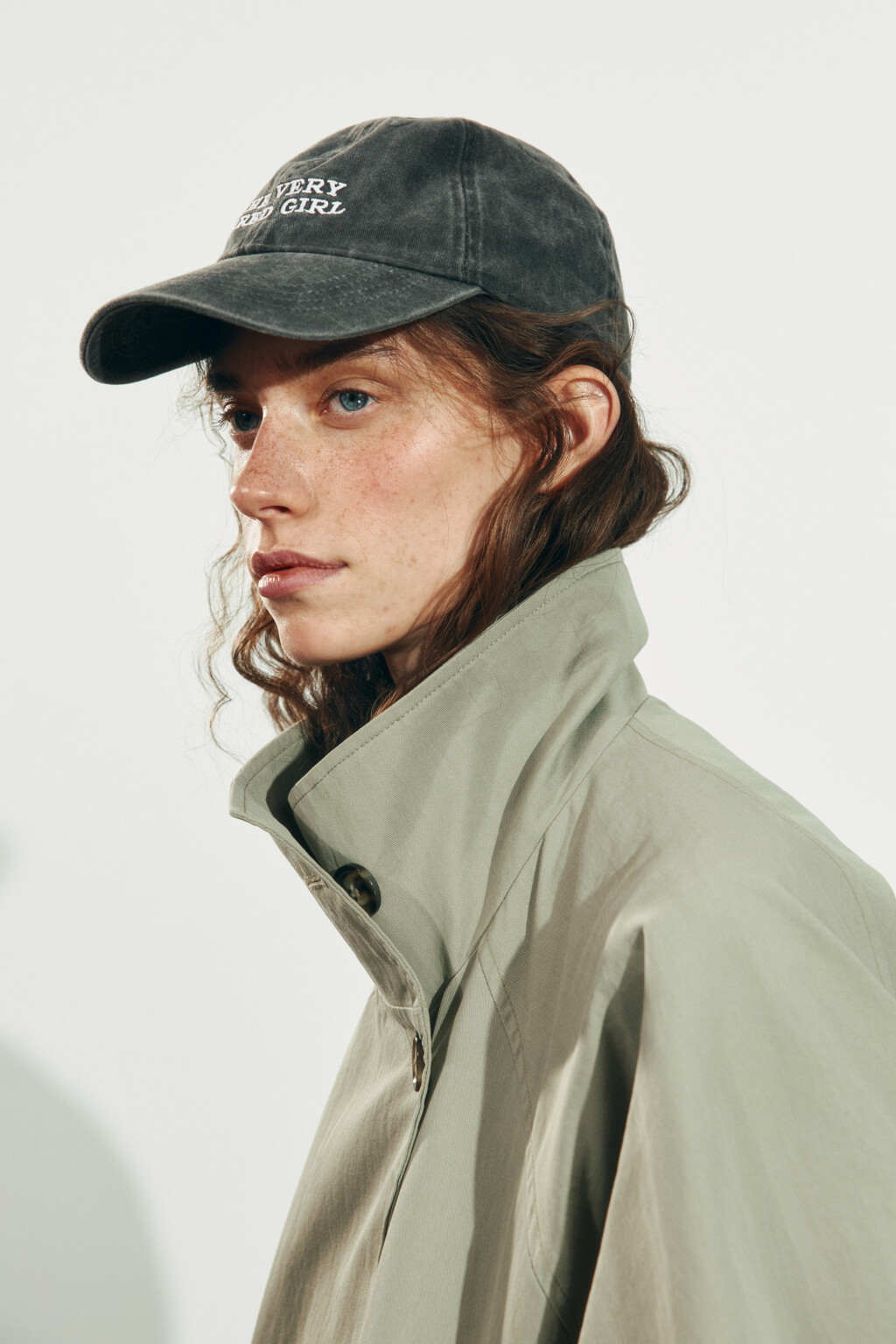 Бейсболка хлопковая с вышивкой - цвет черный - 5