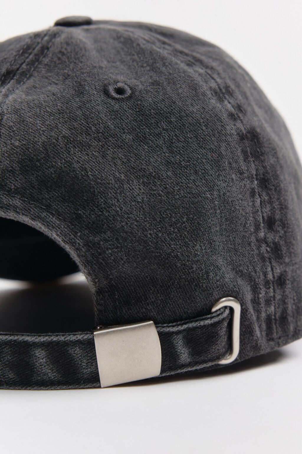 Бейсболка хлопковая с вышивкой - цвет черный - 4