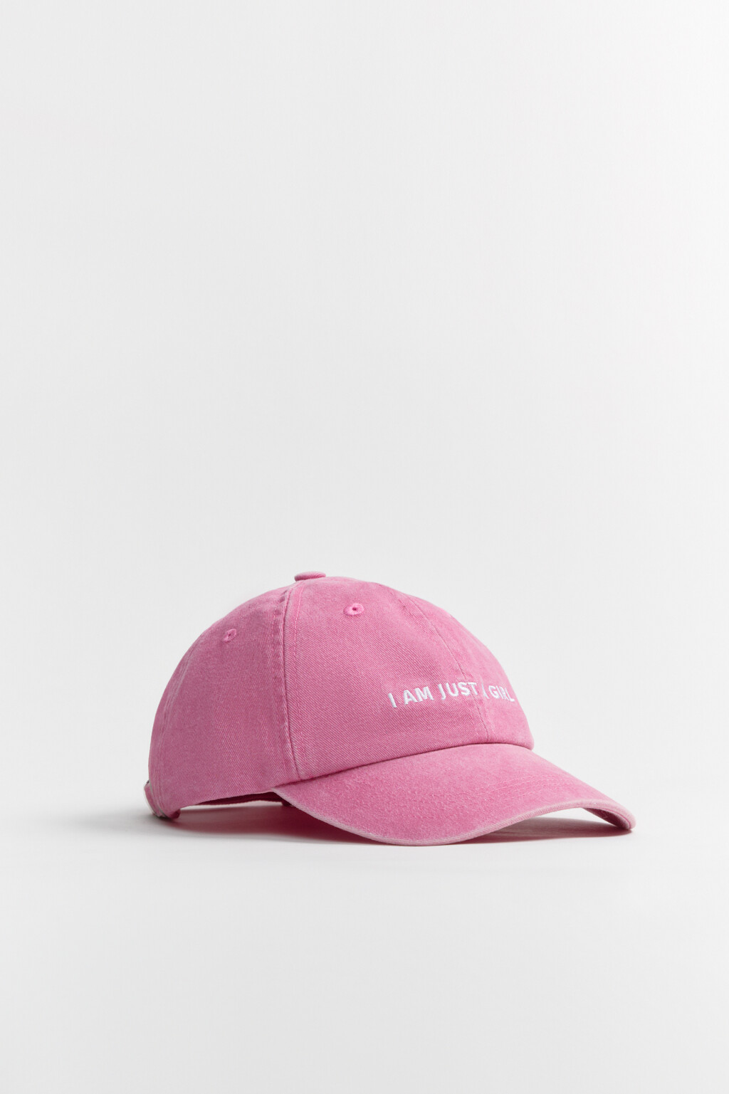 Бейсболка хлопковая с вышивкой - цвет розовый - 4