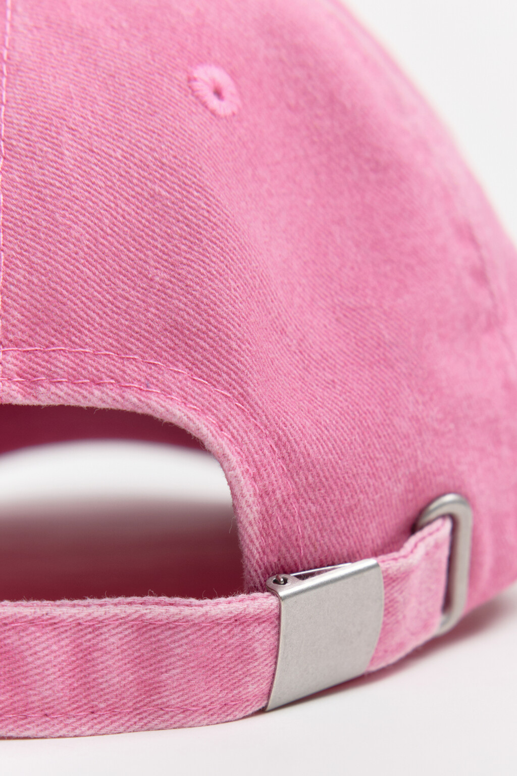 Бейсболка хлопковая с вышивкой - цвет розовый - 6