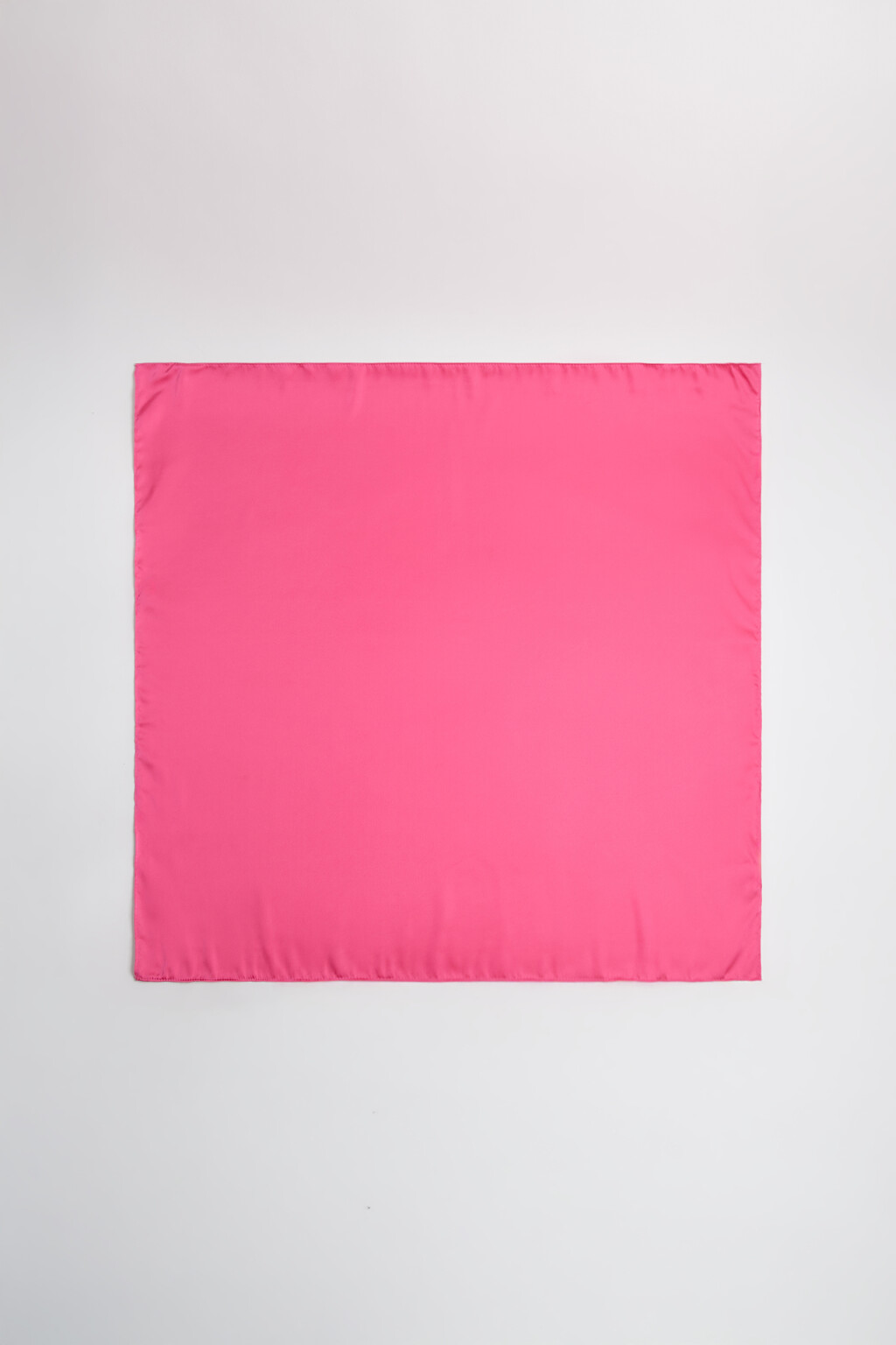 Платок атласный - цвет розовый - 2