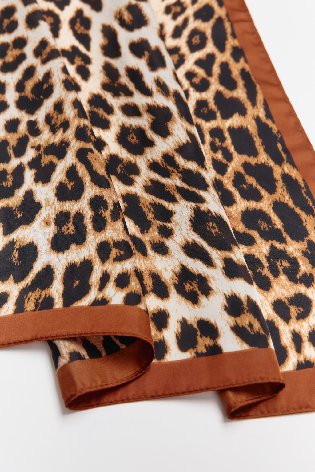 Платок с леопардовым принтом - цвет мультиколор - 3