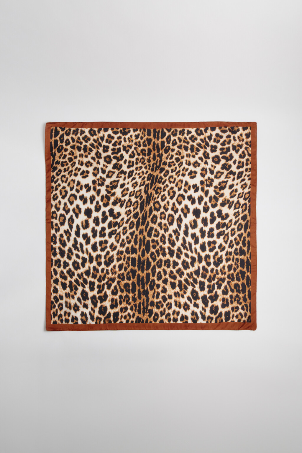 Платок с леопардовым принтом - цвет мультиколор - 4