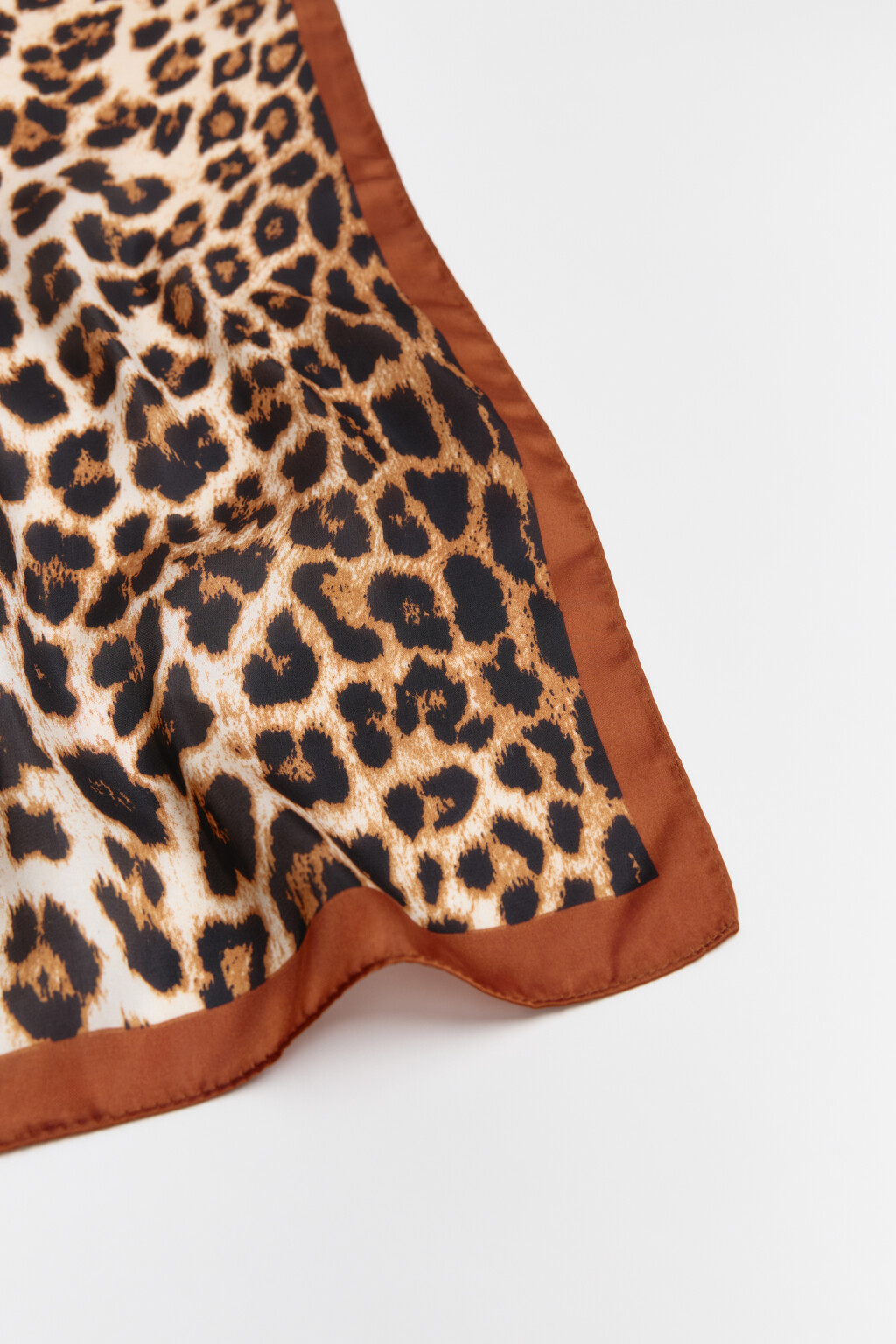 Платок с леопардовым принтом - цвет мультиколор - 5