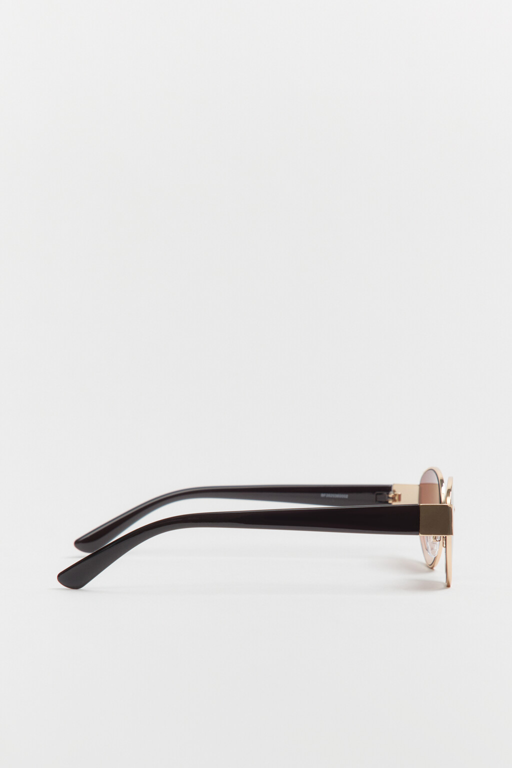 Очки солнцезащитные овальные без оправы - цвет коричневый - 3