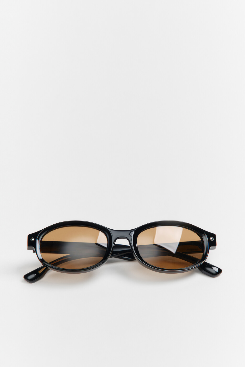 Очки солнцезащитные овальные - цвет коричневый - 6