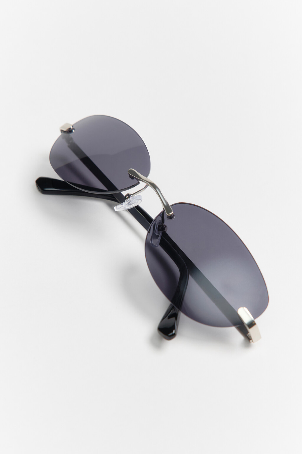 Очки солнцезащитные овальные без оправы - цвет мультиколор - 1