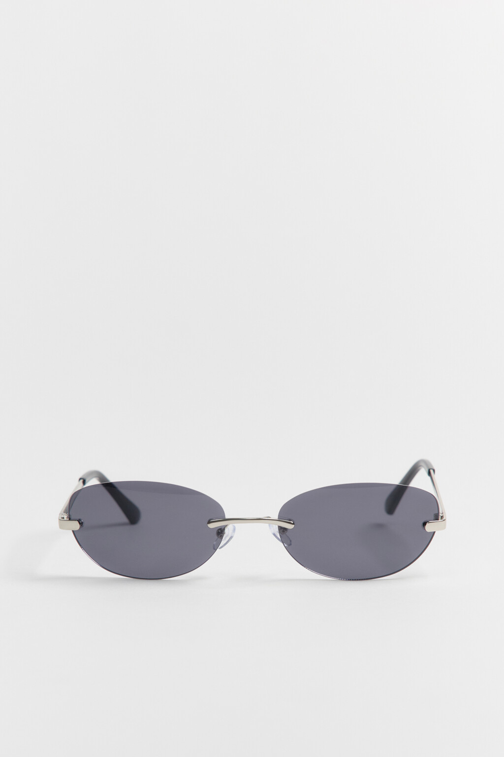 Очки солнцезащитные овальные без оправы - цвет мультиколор - 2