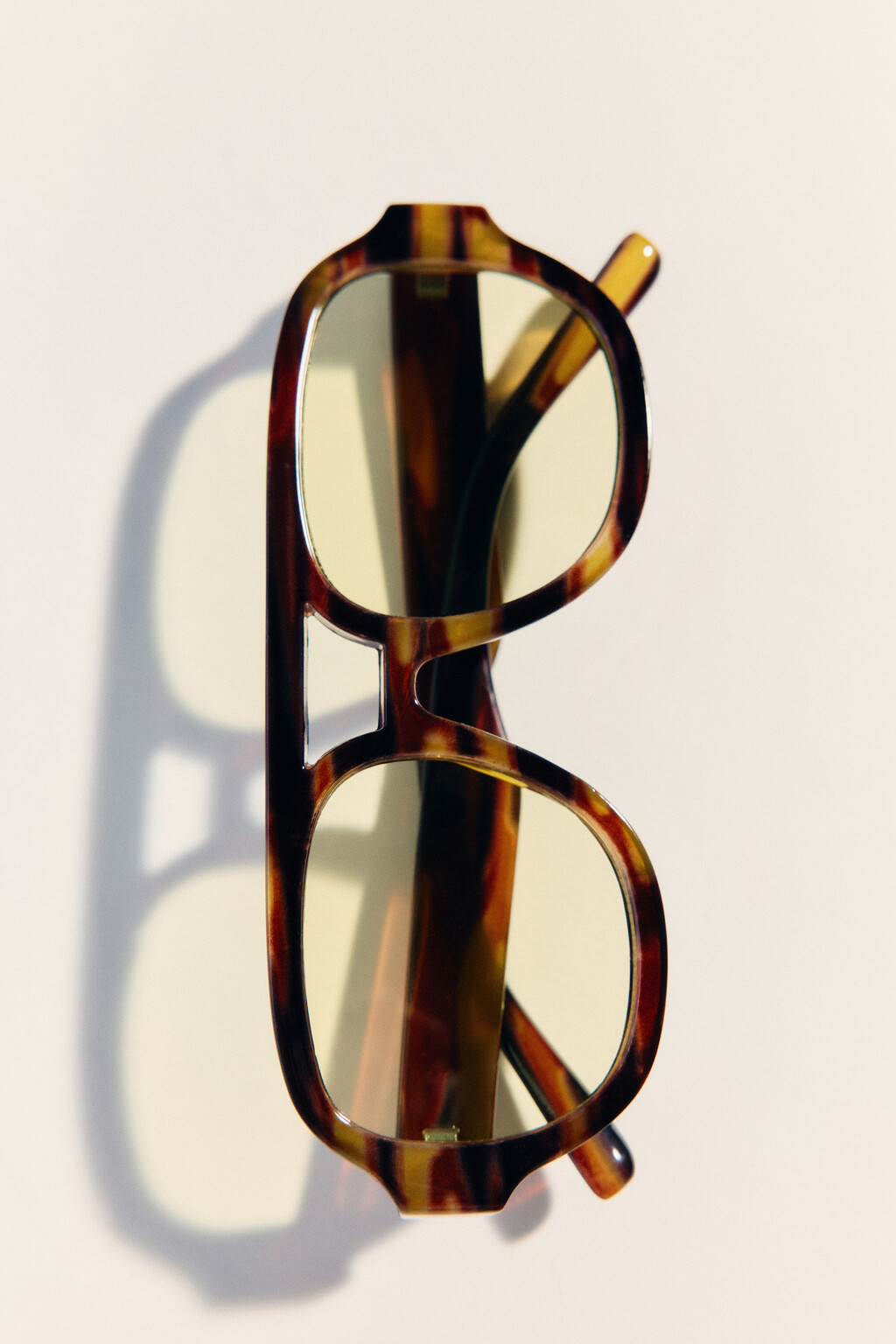 Очки-авиаторы декоративные с цветными линзами - цвет серый - 2