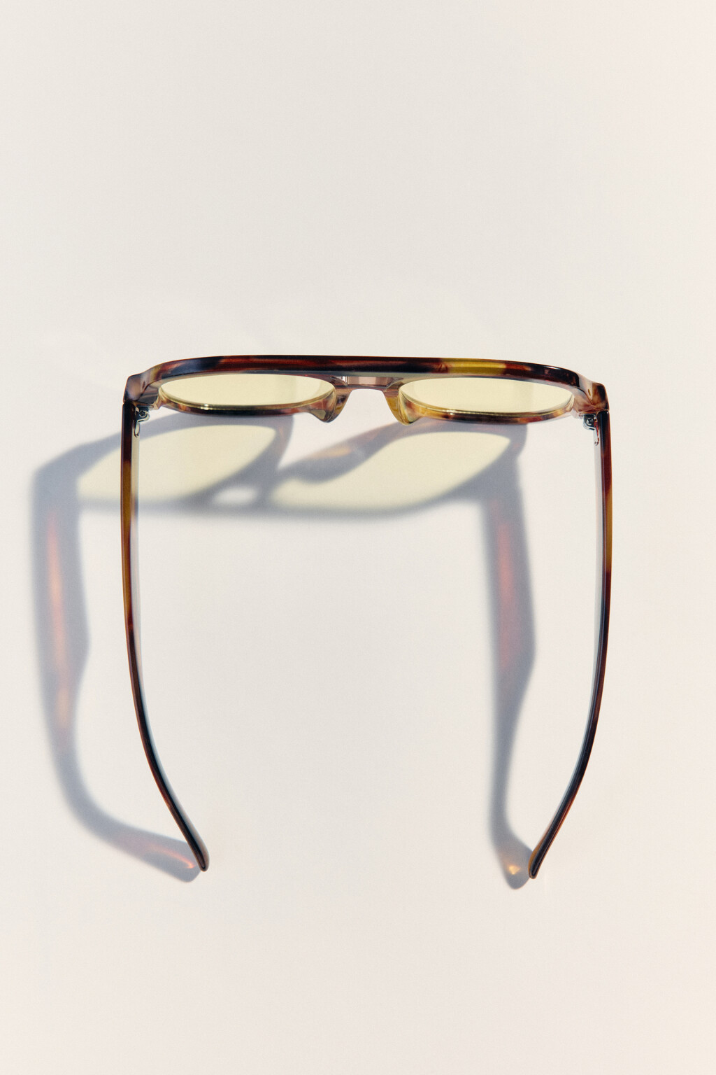 Очки-авиаторы декоративные с цветными линзами - цвет серый - 3