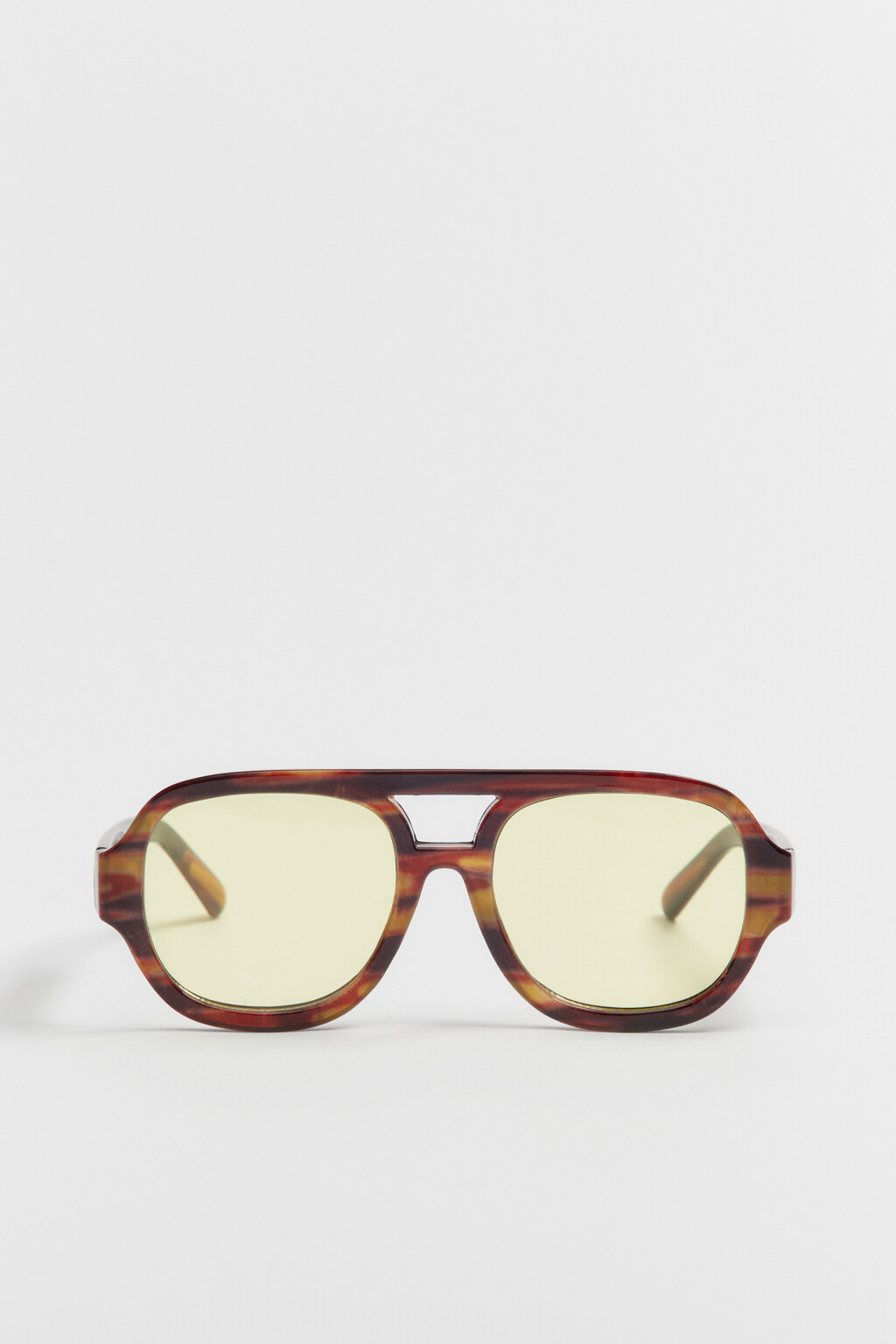 Очки-авиаторы декоративные с цветными линзами - цвет серый - 5