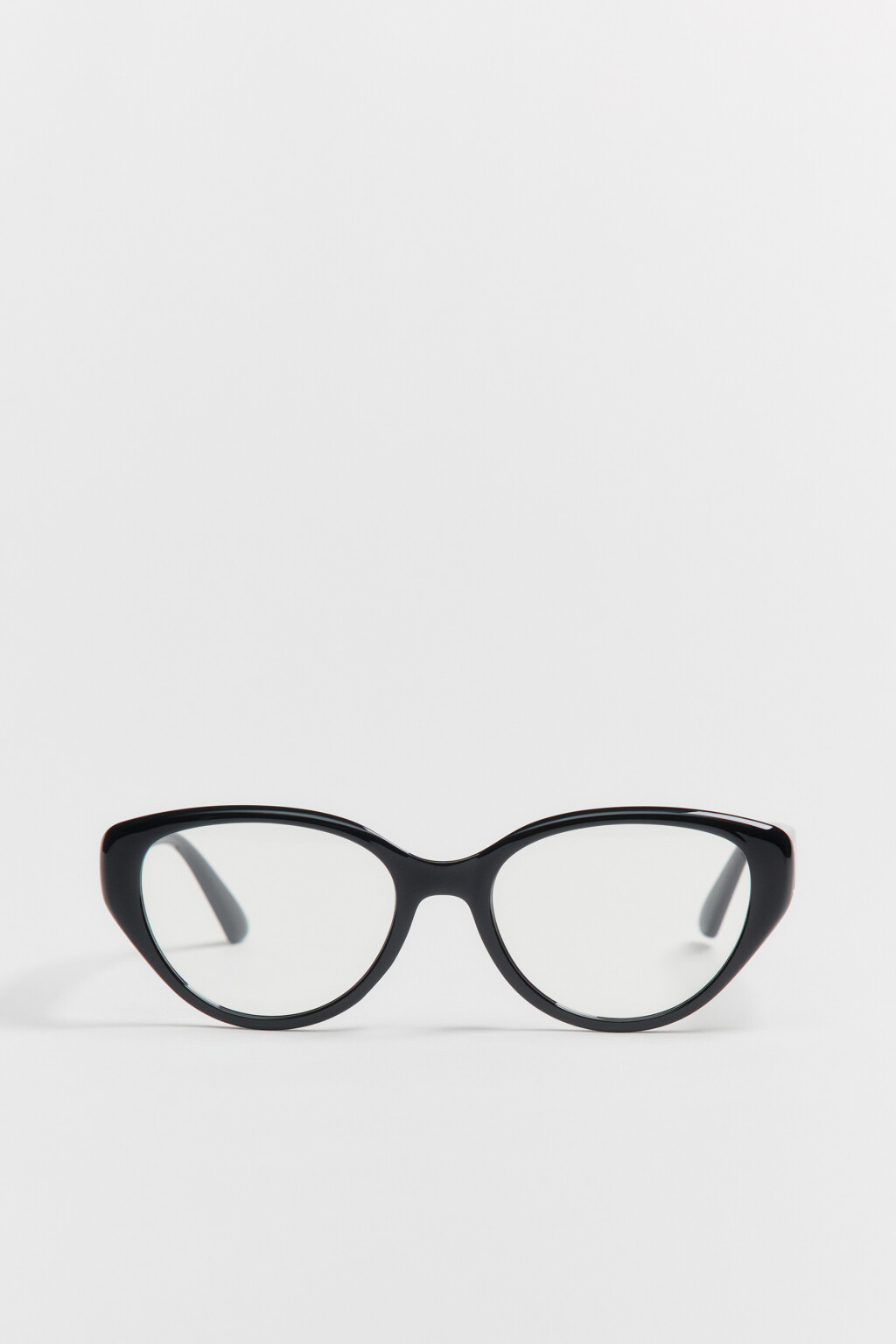 Очки-нулевки овальные - цвет серый - 2