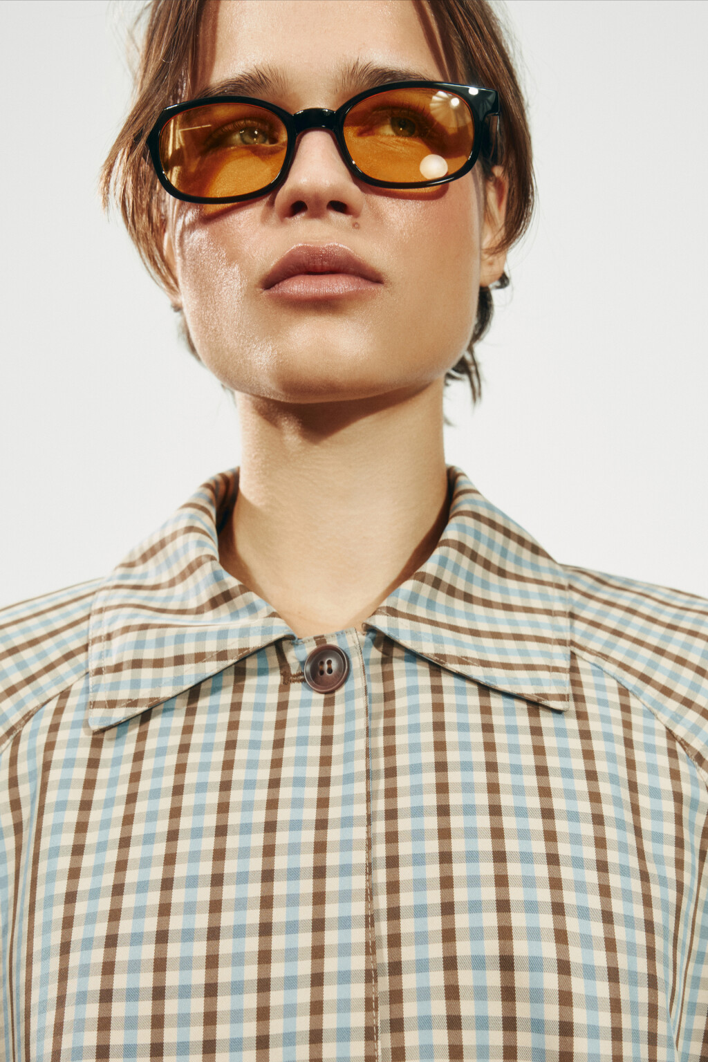 Очки солнцезащитные с цветными линзами - цвет черный - 2