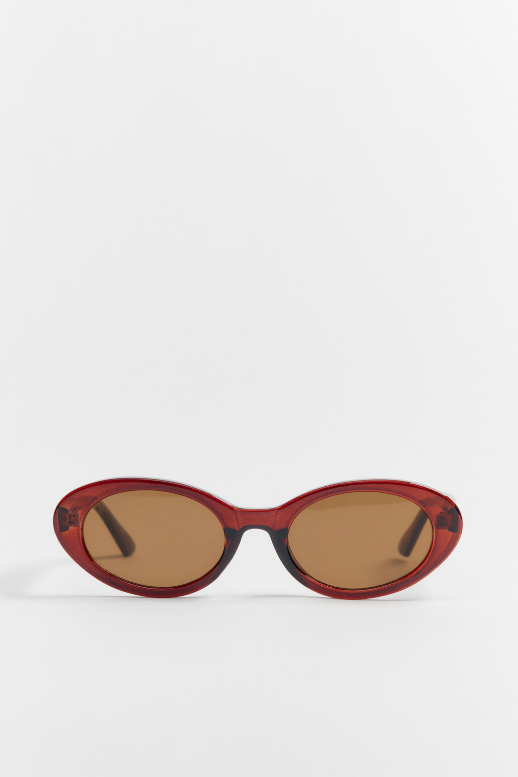 Очки солнцезащитные овальные - цвет черный - 2