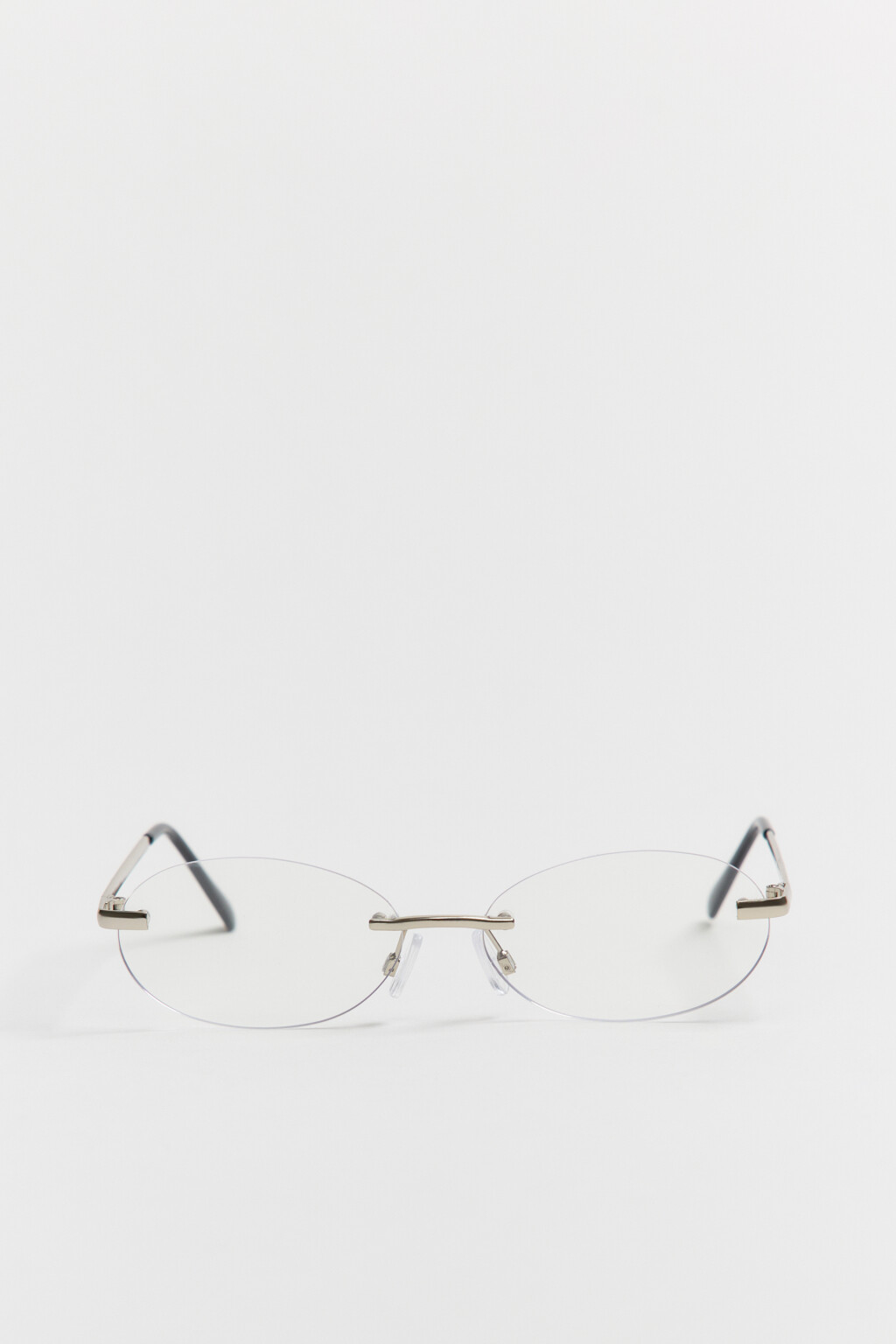 Очки солнцезащитные овальные без оправы - цвет мультиколор - 2