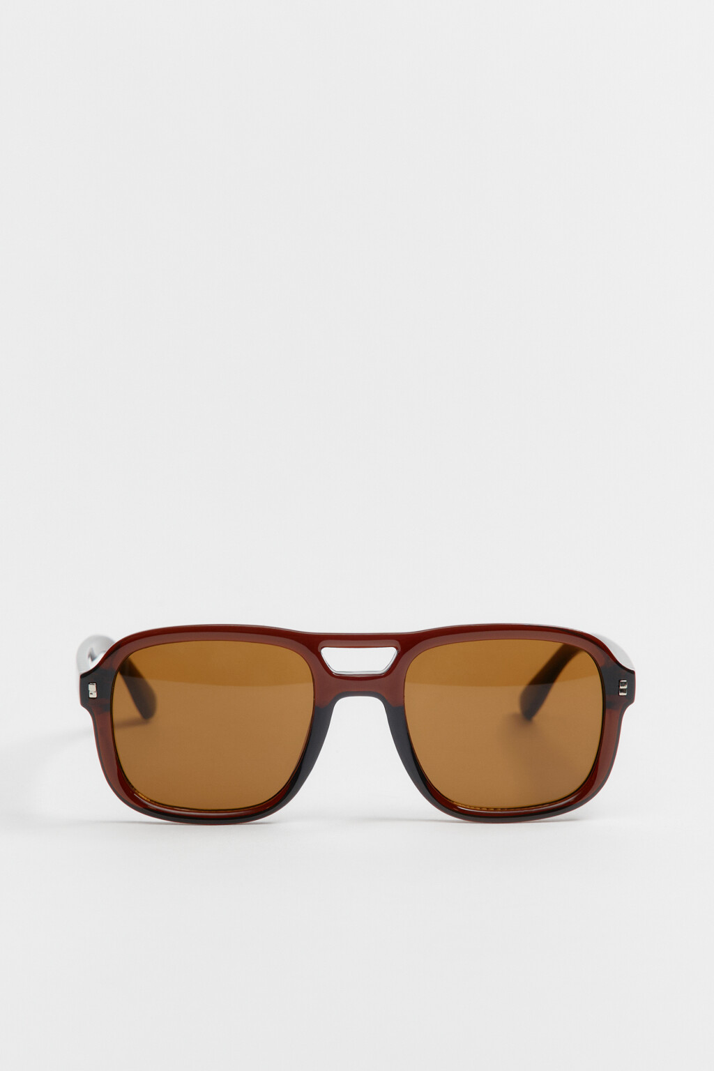 Очки-авиаторы солнцезащитные - цвет черный - 4