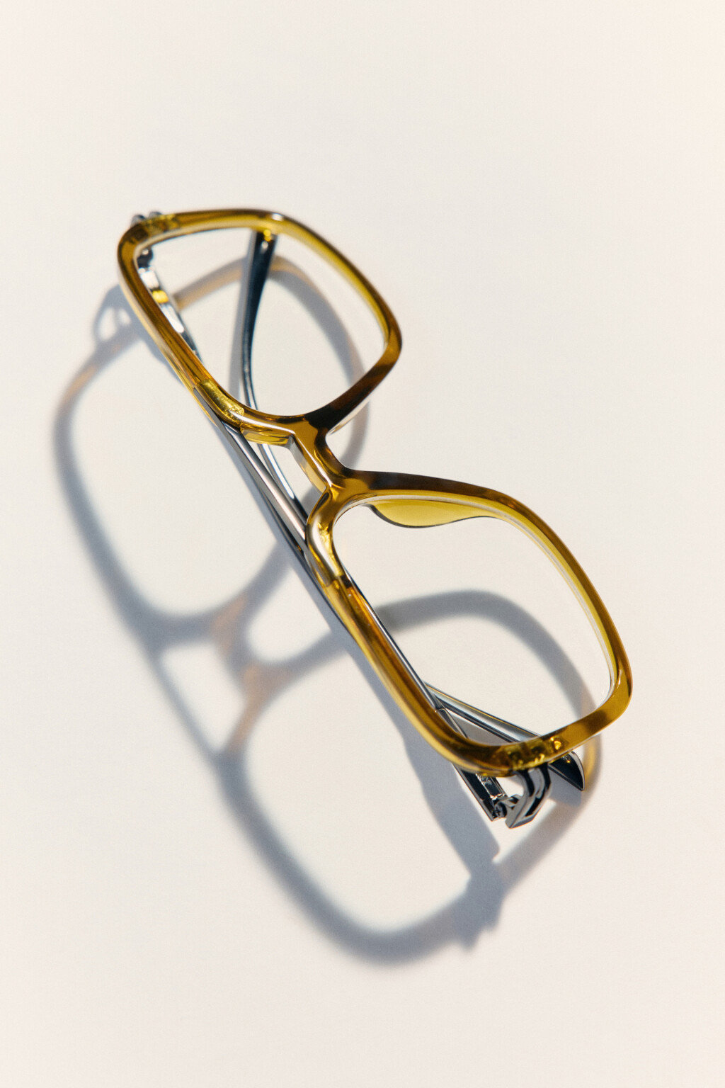 Очки-авиаторы декоративные с цветными линзами - цвет черный - 3