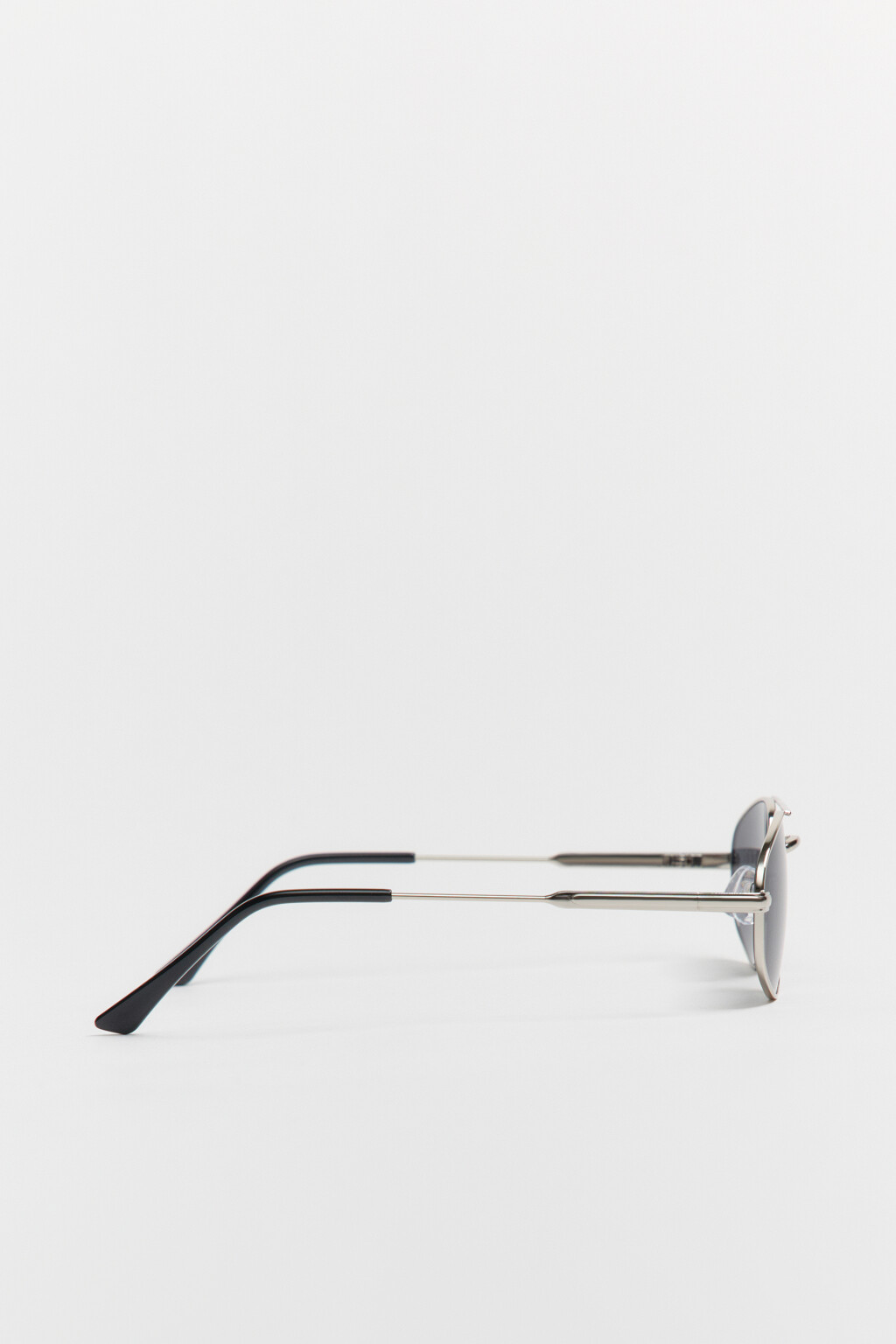 Очки солнцезащитные в тонкой оправе - цвет черный - 3