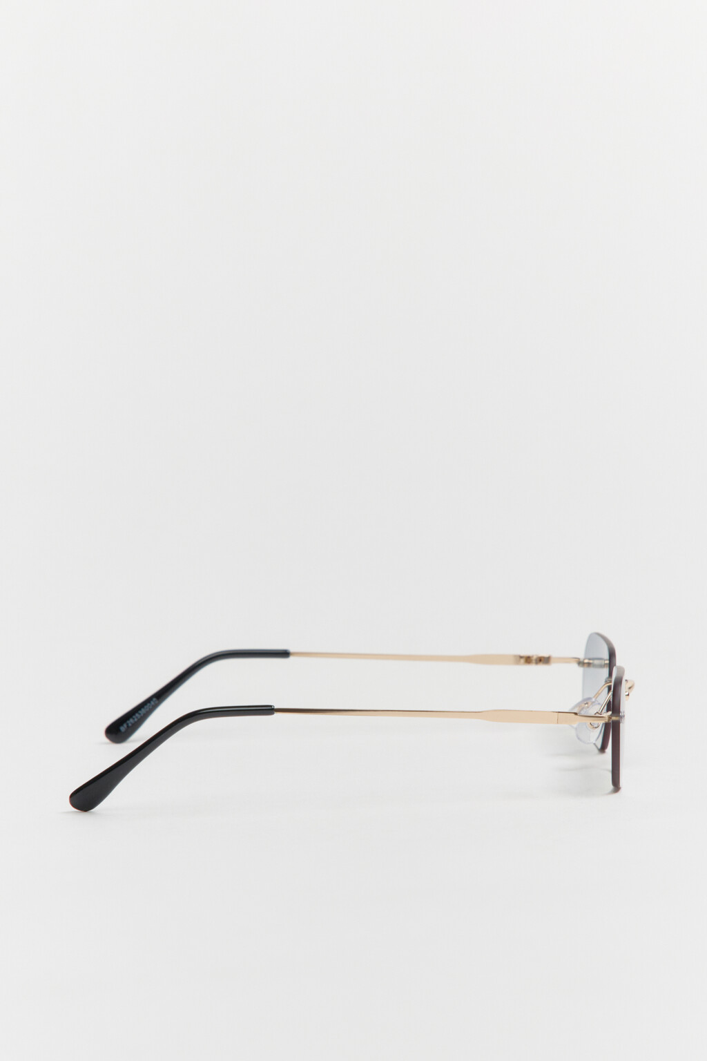 Очки солнцезащитные прямоугольные без оправы - цвет серый - 3