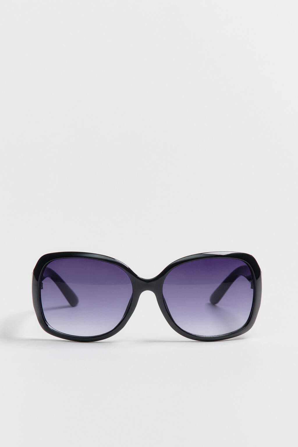 Очки солнцезащитные квадратные - цвет черный - 2