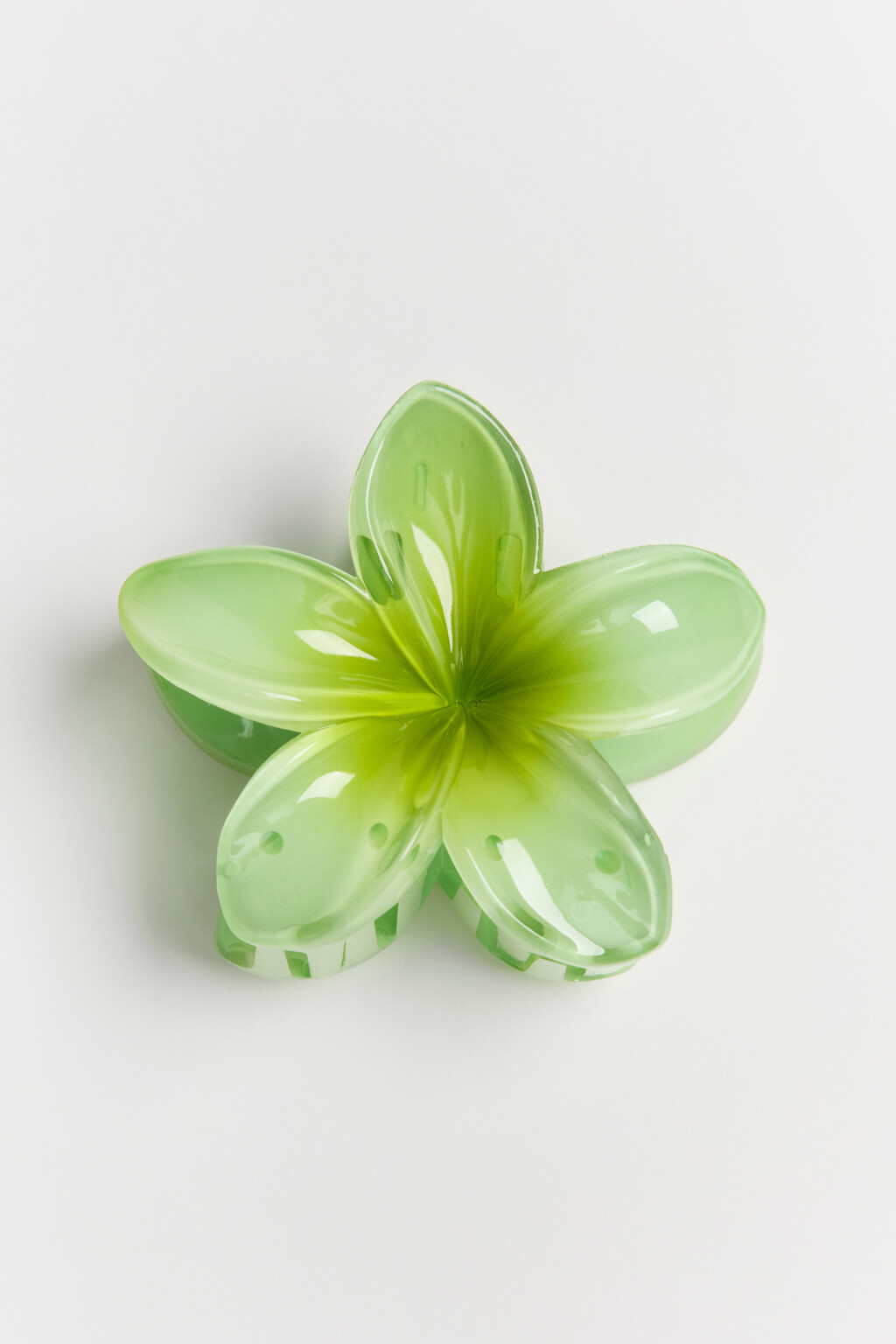 Заколка-краб для волос в виде цветка - цвет мультиколор - 2