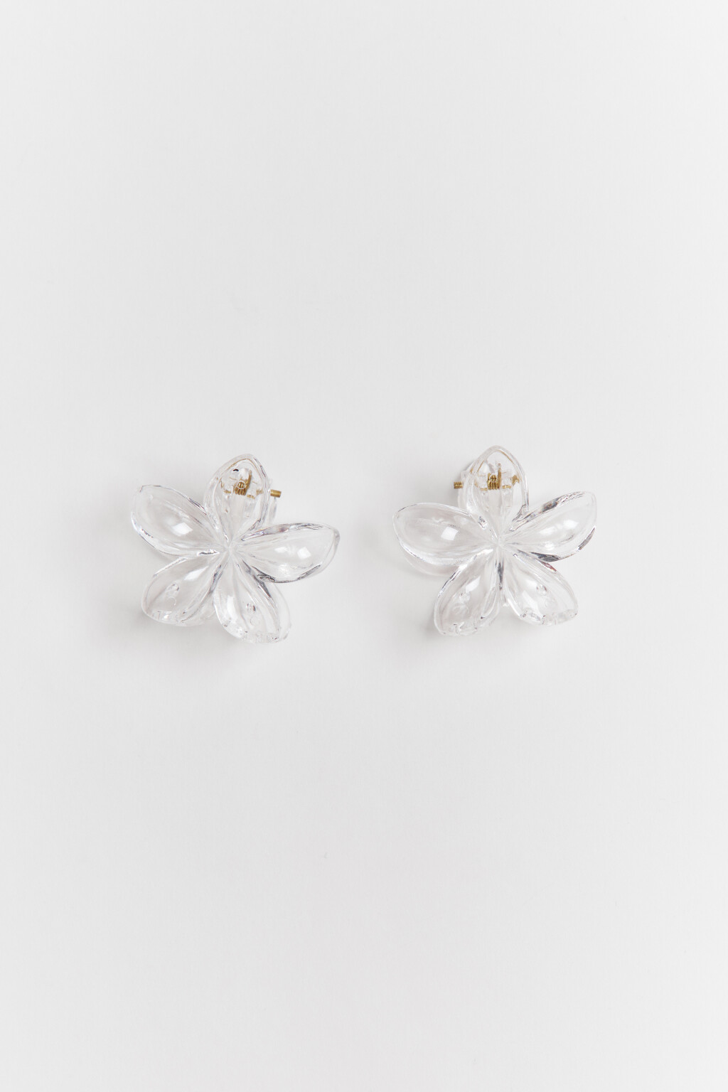 Набор заколок-крабиков для волос в виде цветков (2 штуки) - цвет мультиколор - 2