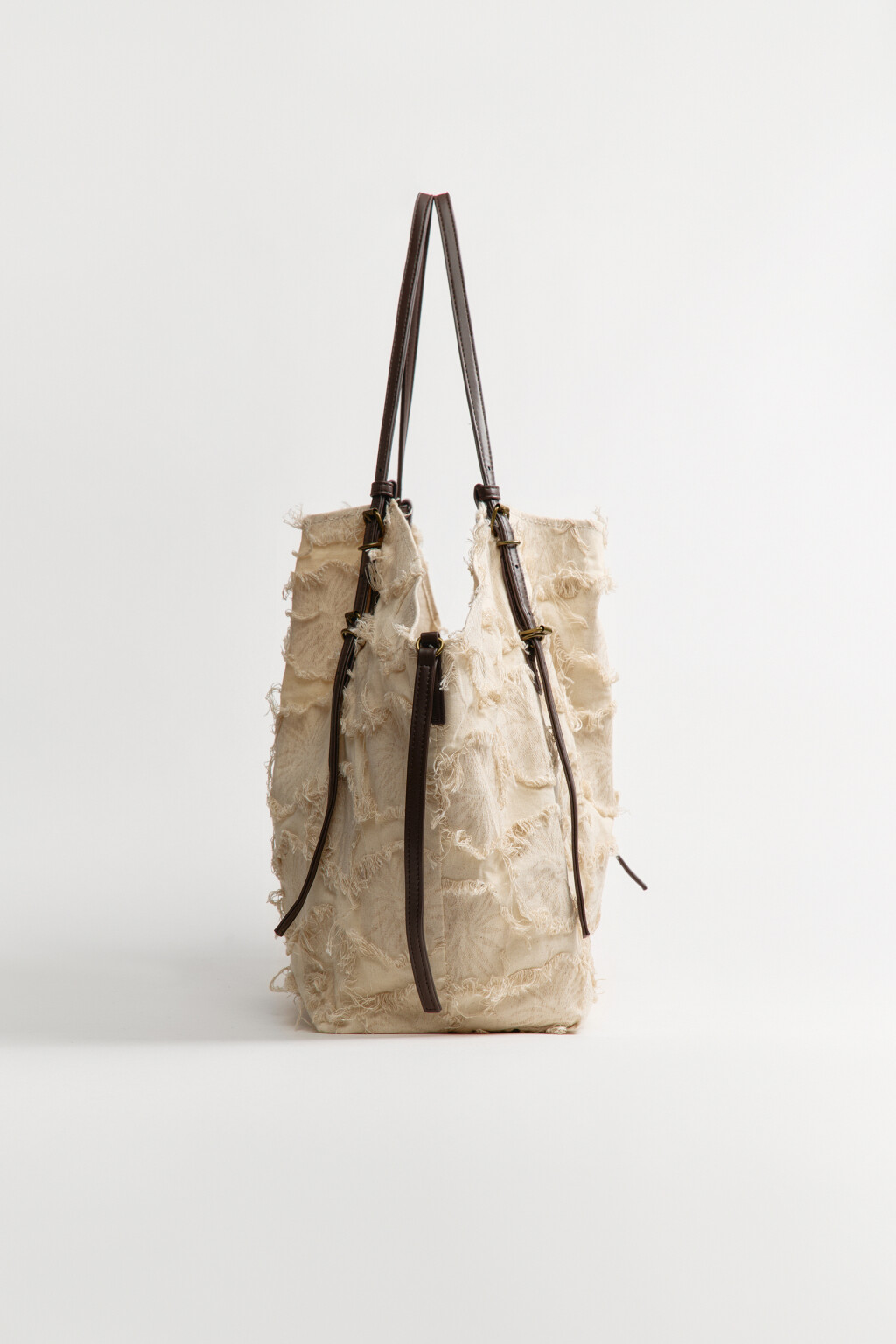 сумка женская - цвет молочный - 4