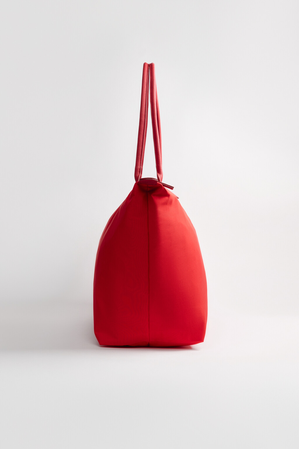 Сумка-тоут текстильная - цвет красный - 5