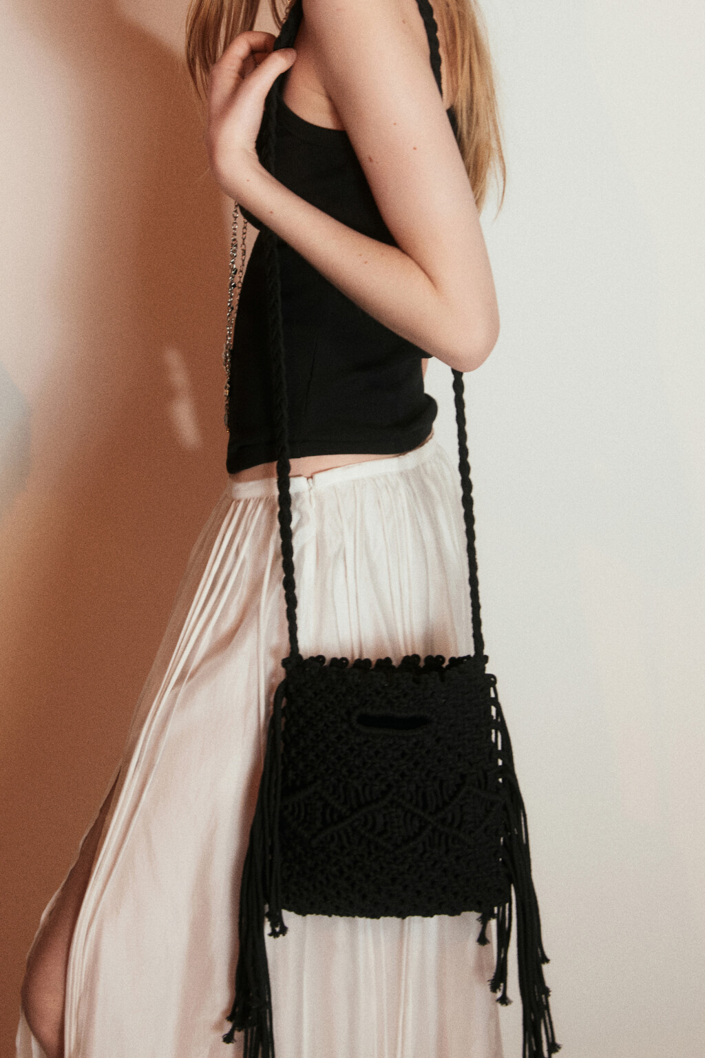 сумка женская - цвет черный - 2