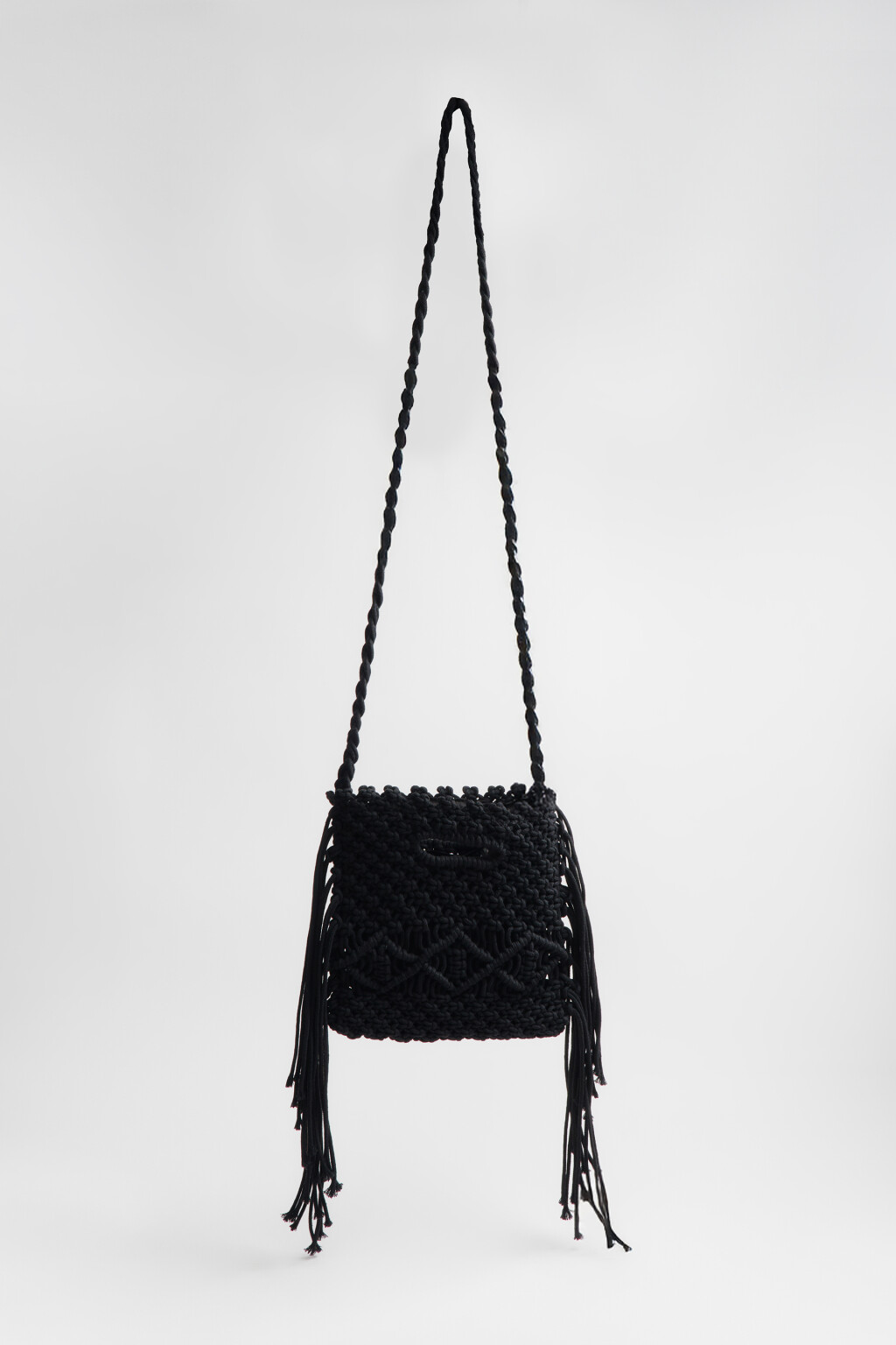 сумка женская - цвет черный - 4