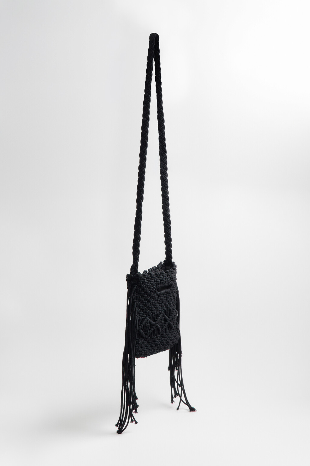 сумка женская - цвет черный - 5