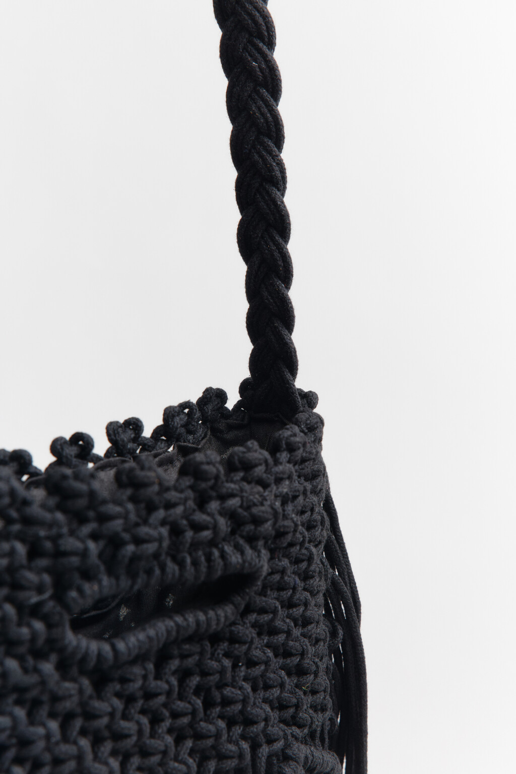 сумка женская - цвет черный - 8