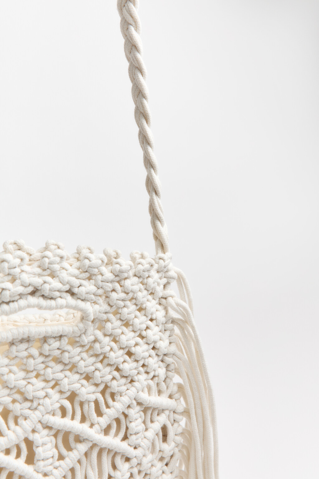 сумка женская - цвет молочный - 6