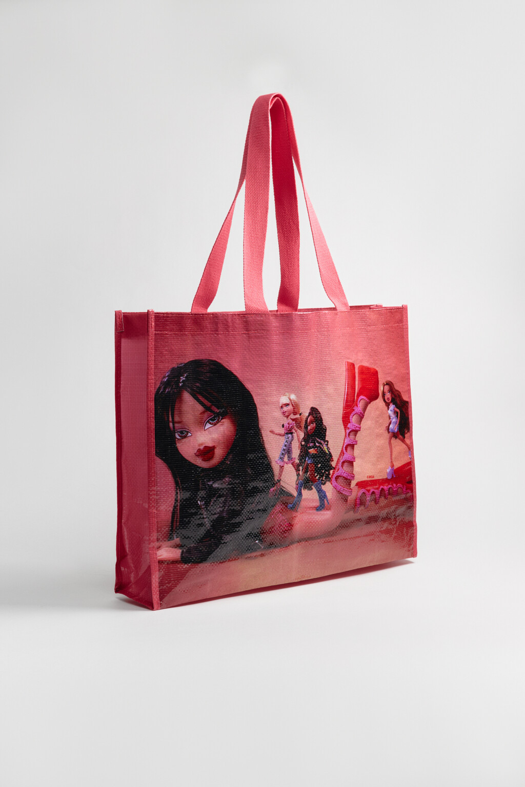 Сумка-баул с принтом - цвет мультиколор - 4