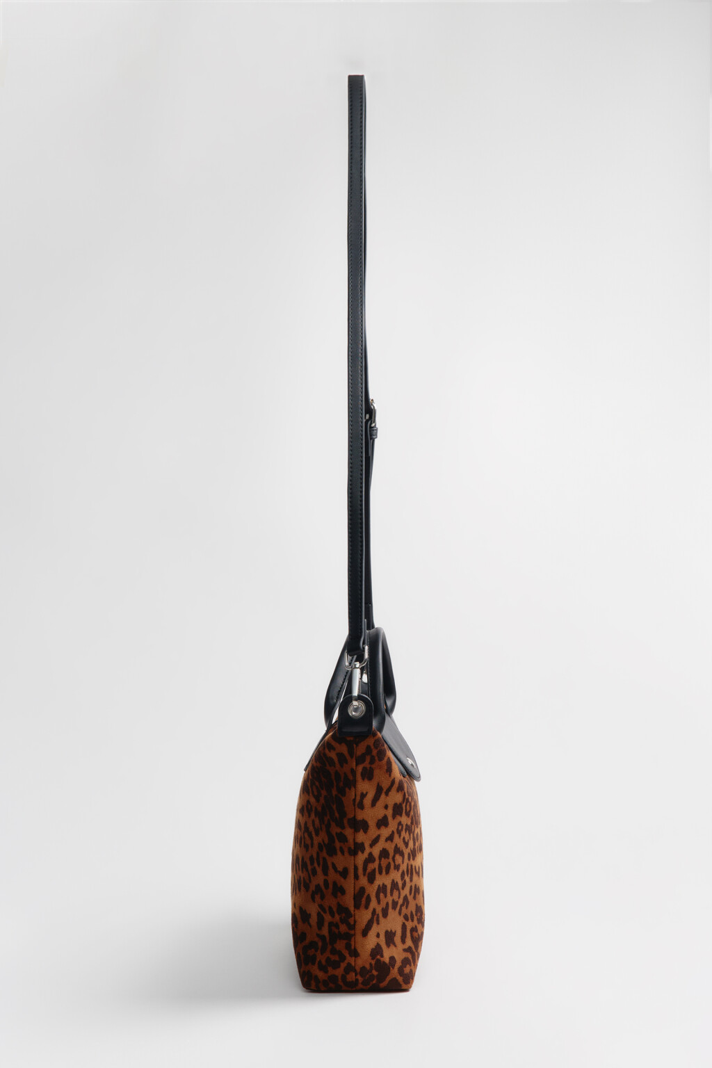 Сумка-тоут текстильная с леопардовым принтом - цвет мультиколор - 7