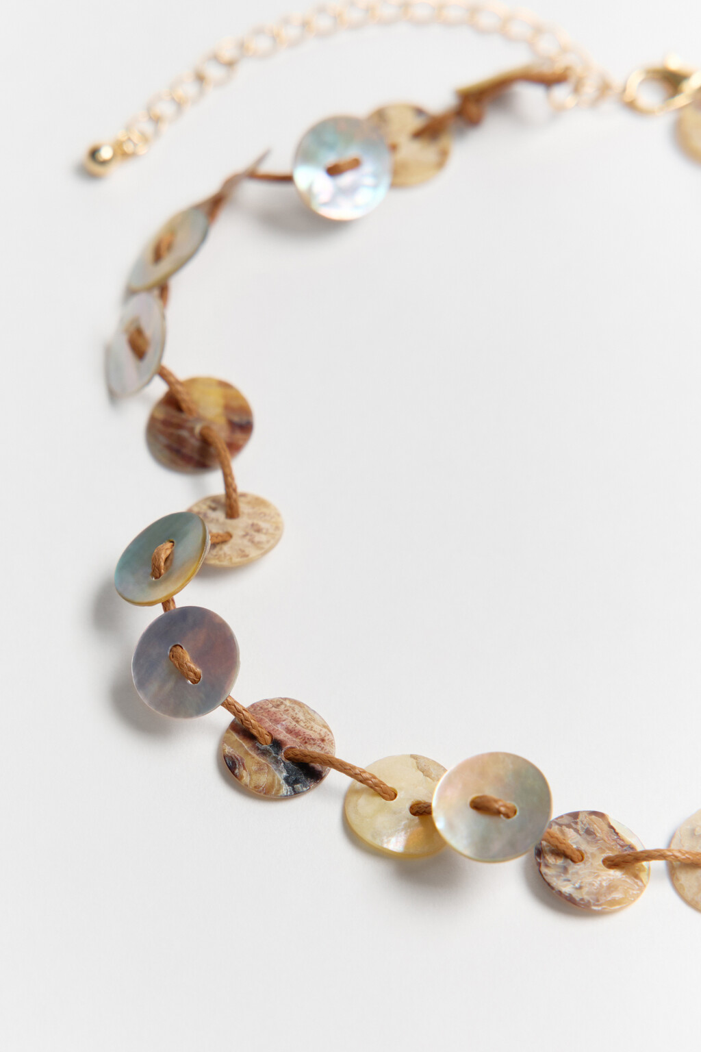 Шейное украшение женское - цвет серый - 2